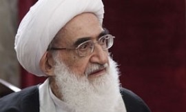 تسلیت آیت الله العظمی نوری همدانی به دکتر احمدی نژاد 