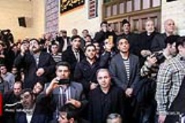 رسول خطیبی در مراسم ترحیم والده دکتر احمدی نژاد -تبریز