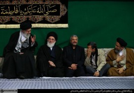 مراسم عزادای حضرت فاطمه زهرا(س) حسینیه امام خمینی(ره)