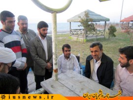 دیدار دکتراحمدی نژاد با نمایندگان بسیج دانشجویی  