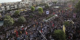 استقبال از غواصان شهید