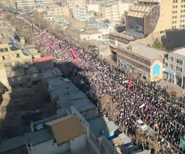 راهپیمائی نهم دی ماه 96 مشهد